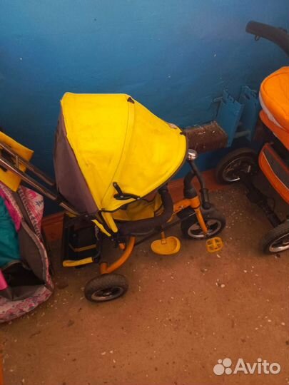 Санки коляска-Велосипед детский