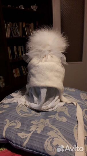 Шапка зимняя для девочки 46