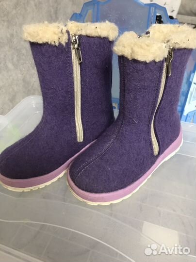 Валенки и сандали