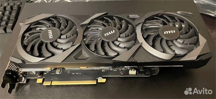 Видеокарта RTX MSI ventus 3x RTX 3070 8gb OC