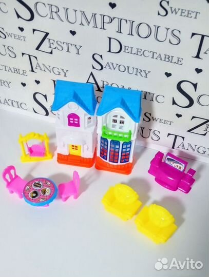 Кукла летающая фея Кукольный домик и мебель