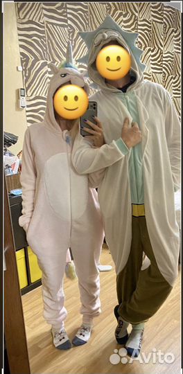 Теплые пижамы (карнавальные костюмы)