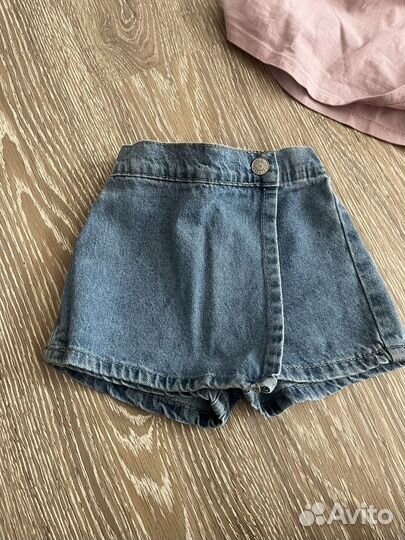 Вещи пакетом для девочки (р.80-86)