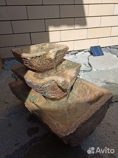 Декоративный фонтан водопад