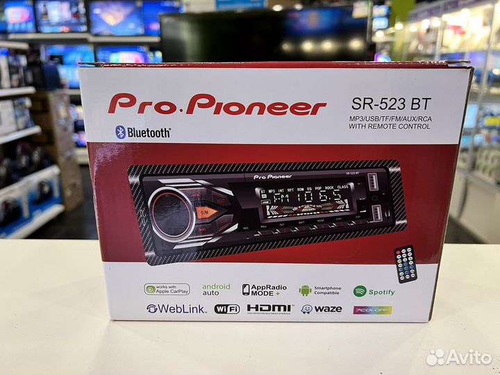 Авто магнитола Pioneer Pro новая