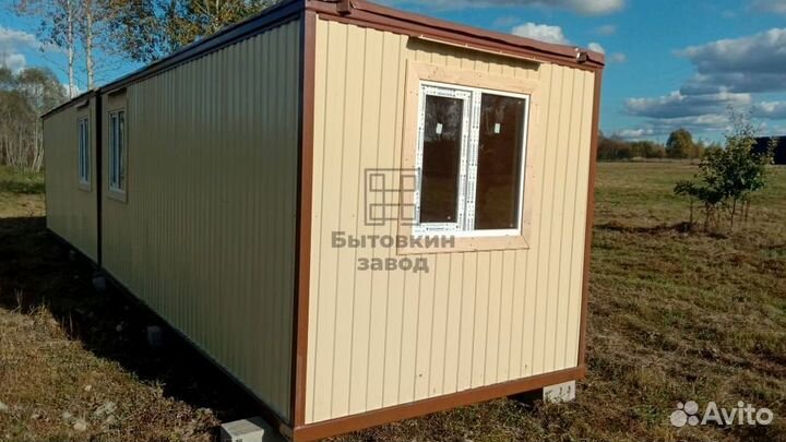 Блок контейнеры металлические. Вагончики для проживания