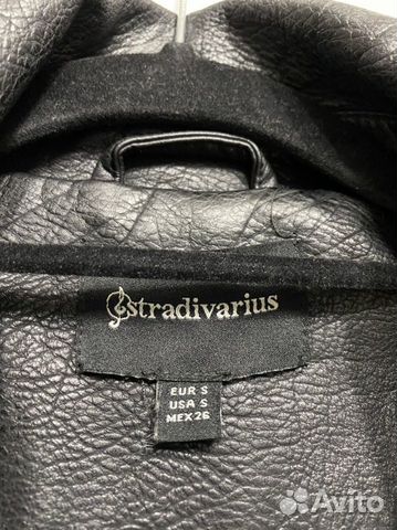 Кожанка бренд Stradivarius