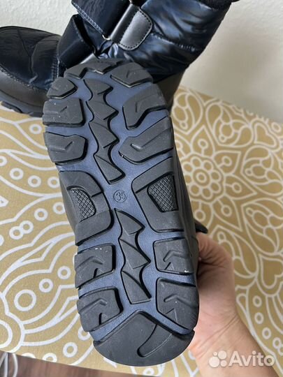 Дутики зимние для девочки 35