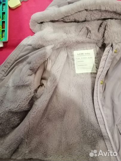 Детская курточка для девочки 12-18 месяцев 80-86см