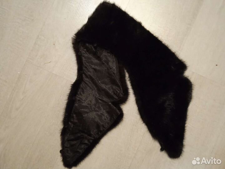 Меховой воротник норка