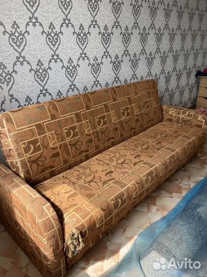 Диван раскладной бу бесплатно