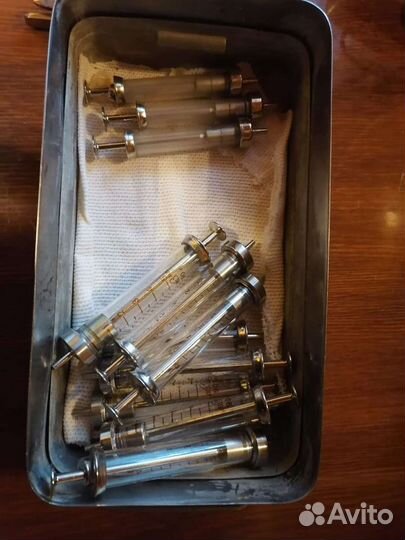 Стерелизаторы медецинские, СССР, шприцы