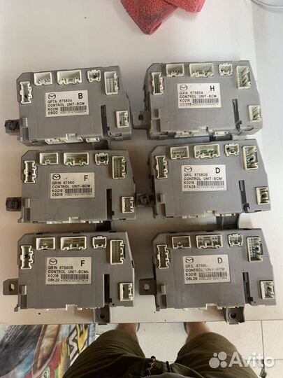 Блок комфорта (BCM) mazda 6