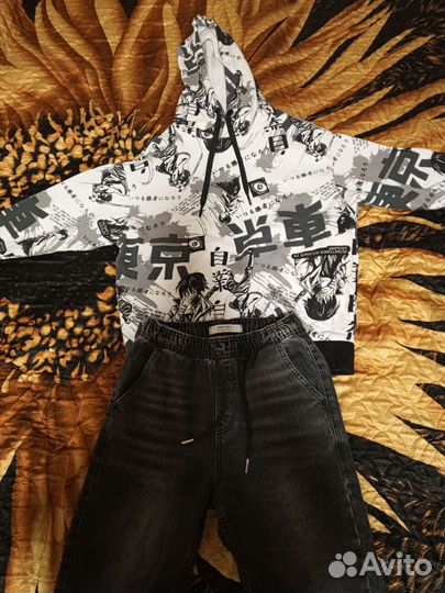 Джинсы на мальчика 146см (из Gloria jeans)