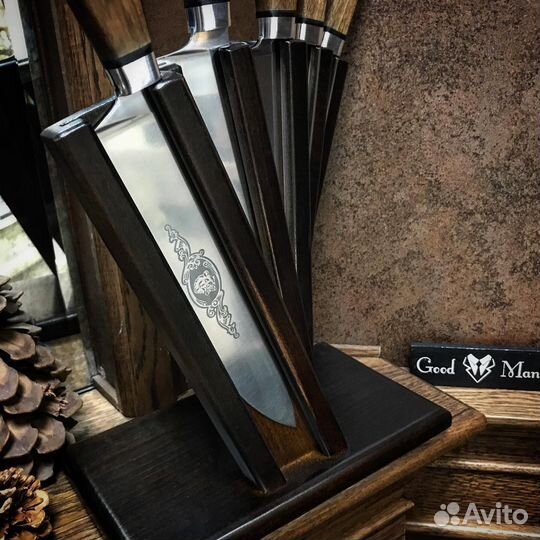 Набор кухонных ножей 