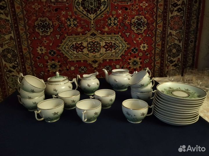 Сервиз чайный Вербилки СССР