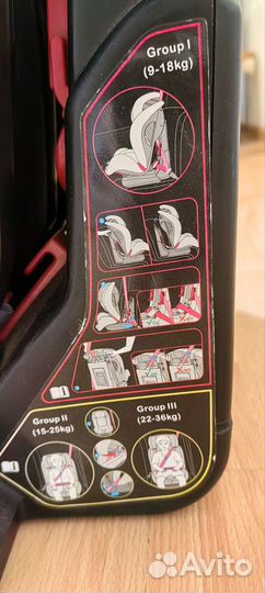 Детское автокресло 9 до 36 кг Baby Care Encore