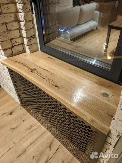 Подоконник деревянный