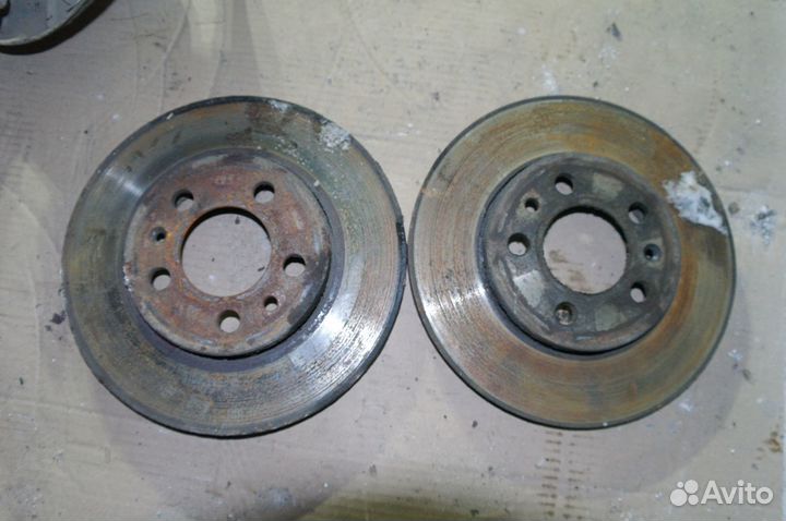 Диск тормозной передний skoda fabia 1