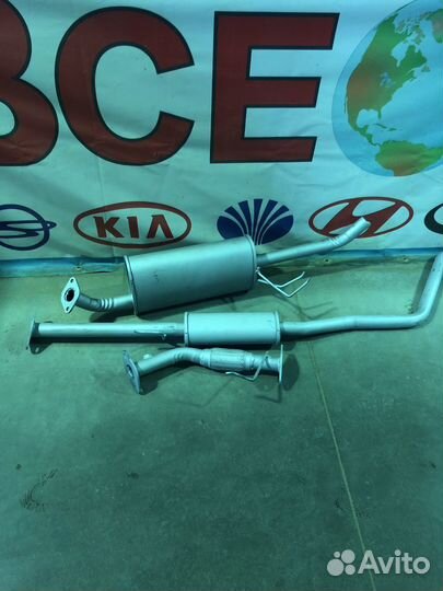Глушитель hyundai solaris