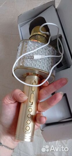 Караоке микрофон, с колонкой