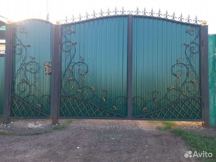 Сварочные работы ворота, заборы, навесы, козырьки