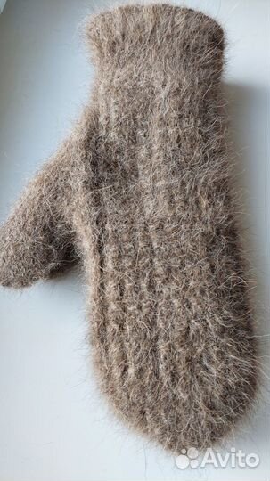 Варежки из собачьей шерсти