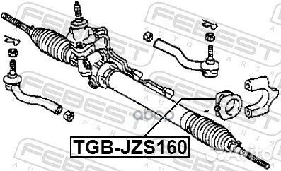Сайлентблок (проставка) рулевой рейки tgbjzs160