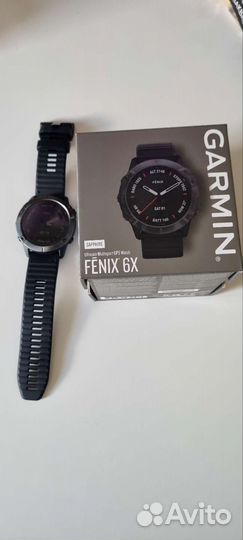 Часы garmin fenix 6x sapphire