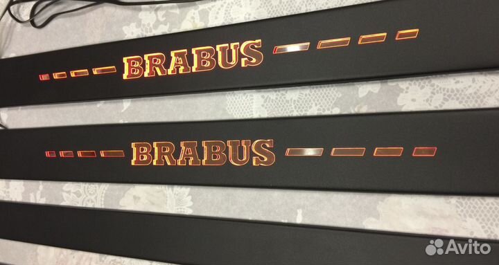 Пороги Mercedes s500 s63 s65 C217 Brabus
