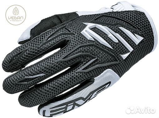 Мотоперчатки five MXF3 (Черный/Белый/Голубой, M)