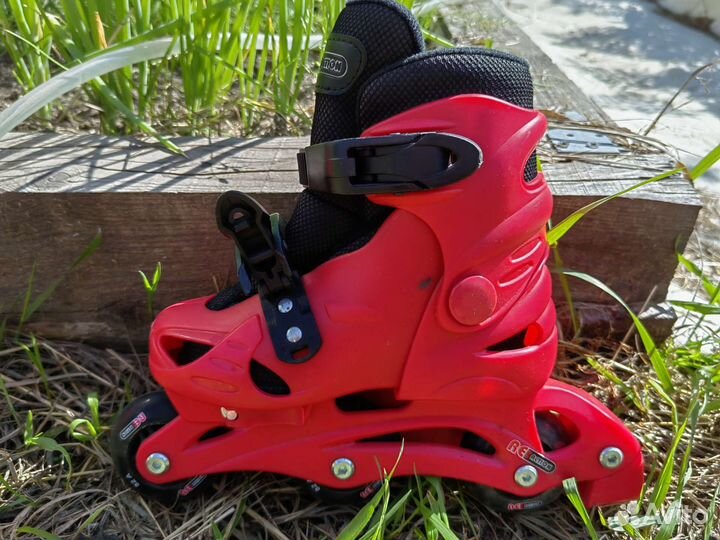 Роликовые коньки детские раздвижные