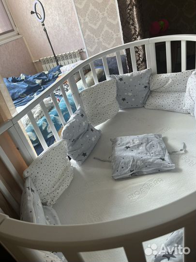 Бортики в кроватку