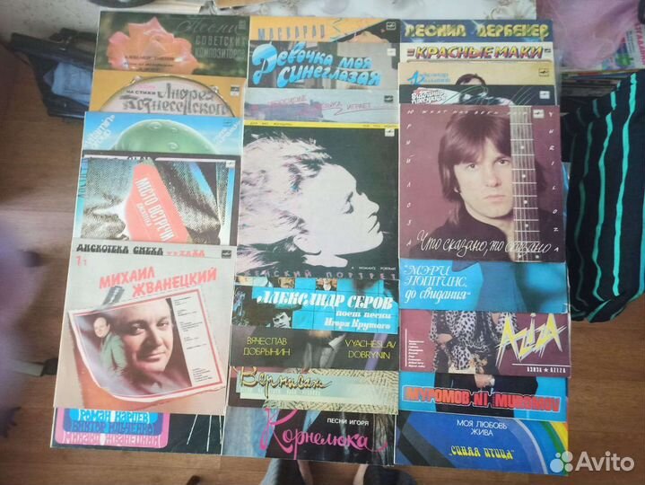 Виниловые пластинки СССР