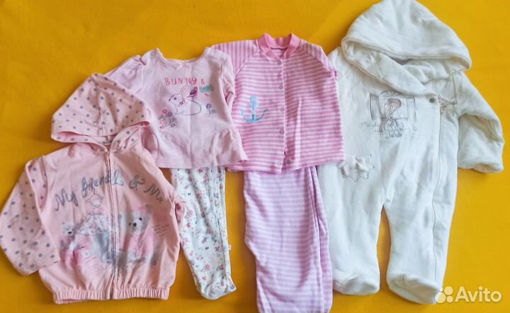Одежда и обувь на девочку 3 месяца - 2 года