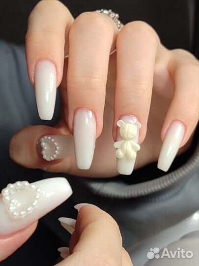 Наращивание/маникюр/педикюр