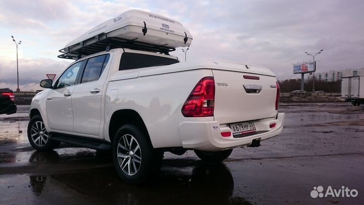 Силовой бампер зад. Тoyota под доп.оборуд.покраска