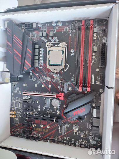 Материнская плата msi gaming z 390 и i5 9400 f