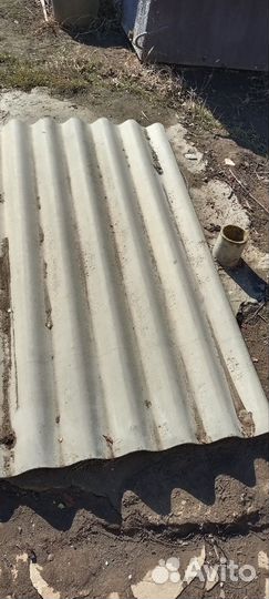 Шифер волновой бу