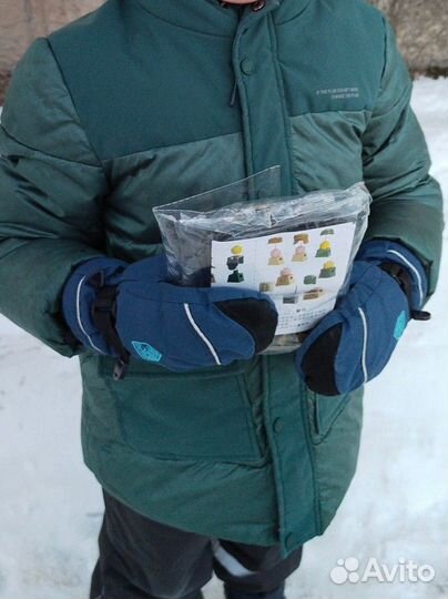 Куртка зимняя для мальчика 122-128