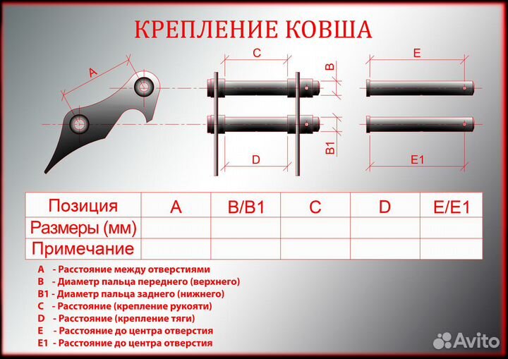 Ковш экскаватора/Ковш новый/Ремонт ковша/Резка чпу