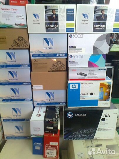 Картриджи : HP / Xerox / Sharp / samsung / Canon