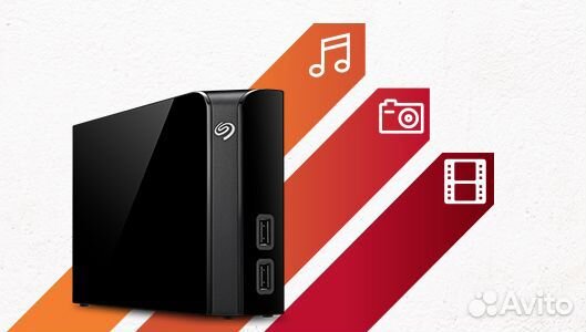 Внешний жесткий диск Seagate Backup Plus Hub 10TB
