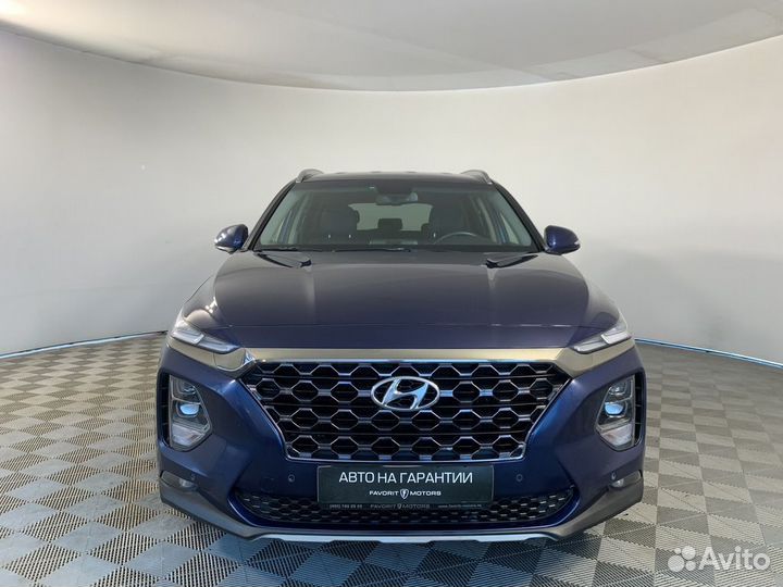 Hyundai Santa Fe 2.2 AT, 2019, 94 201 км