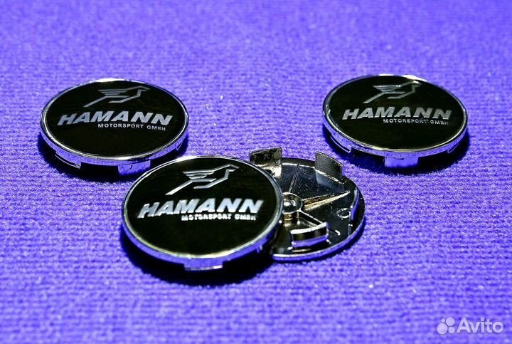 Комплект колпаков диска Hamann 62,63,65,66,68,74мм