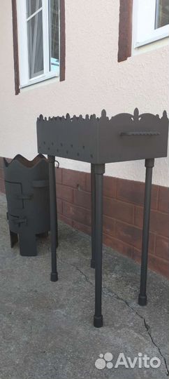 Печь под казан и мангал