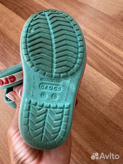 Сандалии crocs C6 для девочки