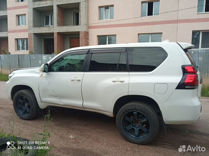 Toyota Land Cruiser Prado 2.7 AT, 2018, битый, 127 000 км