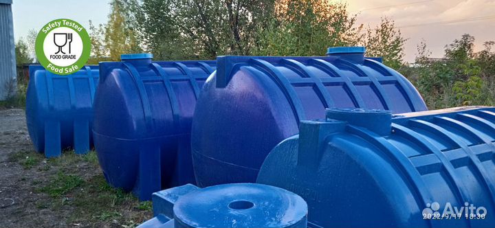 Бочка пластиковая 5000 / в день обращения