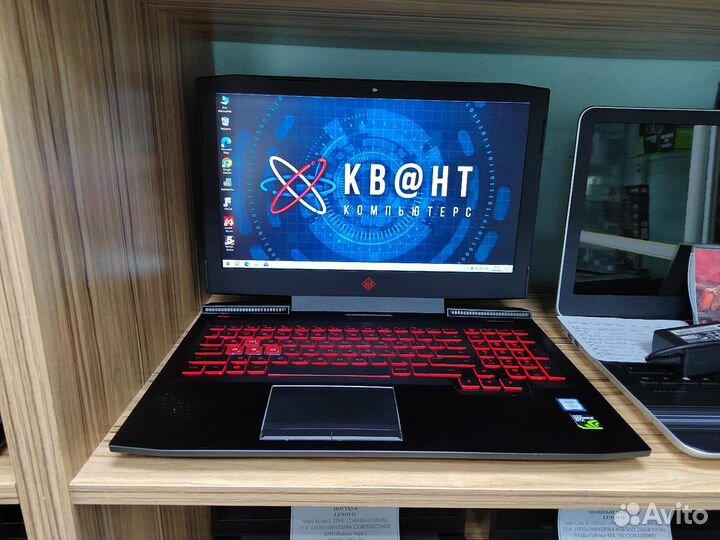 Игровой ноутбук HP Omen i7-7700HQ + GTX1060 (6gb)